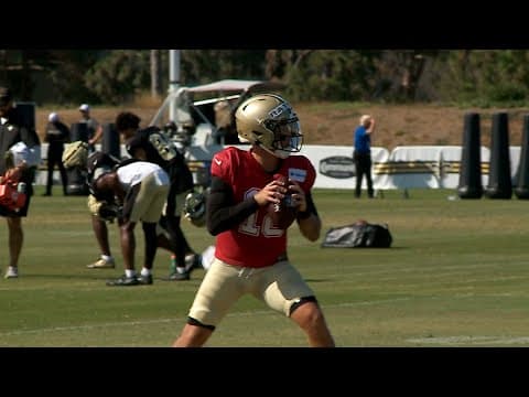 Highlights from Day 11 of 2024 Saints training camp in California
