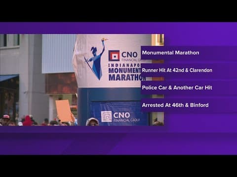 19-year-old charged with hitting runner and police car