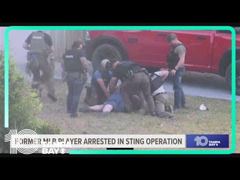 Former Red Sox pitcher arrested in Florida in an underage sex sting