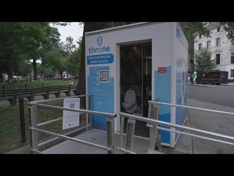 Public restroom 'Throne' available again in DC
