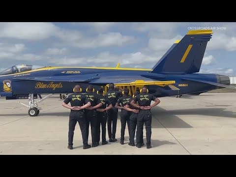 'Blue Angels' set to perform high-flying stunts in Indianapolis 'Crossroads Air Show'