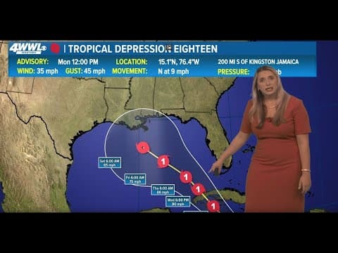 New Orleans Weather: Warm this week with some rain