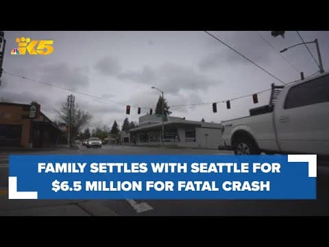 Family of man killed in motorcycle crash settles with City of Seattle for $6.5 million