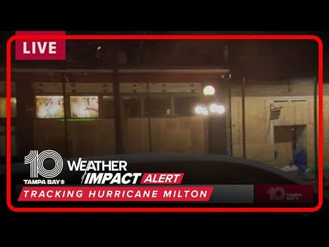 A look at Ybor City ahead of Hurricane Milton