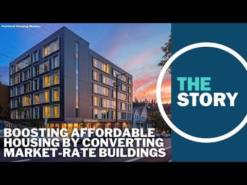 Portland Housing Bureau will help convert three existing apartment buildings to affordable housing