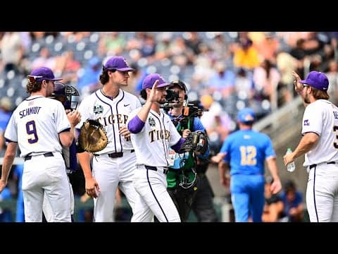 LIVE: Tiger Nation Shows Up! LSU Pregame Hype from Omaha