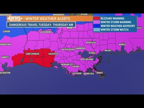 Winter Storm ramps up Tuesday morning