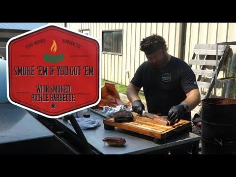 Smoke 'em if You Got 'em: Cooking with Smoked Pickle Barbecue