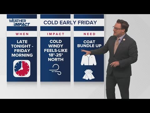 Thursday 5PM First Weather: New Orleans freeze plan in effect overnight, early Friday