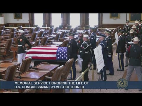 Sylvester Turner lies in honor at Texas Capitol