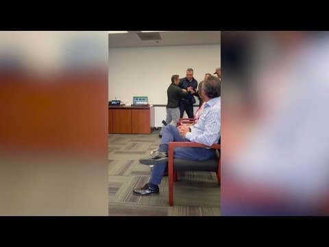 Federal agents assault California Senator Alex Padilla during press conference