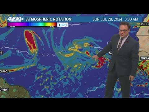 Thursday 10 PM Tropical Update: Keeping an eye on a possible development