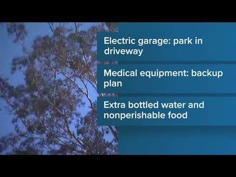 How to prepare for power shutoffs