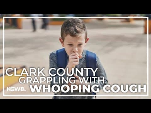Significant increase in whooping cough cases, Clark County confirms