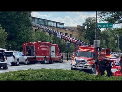 Police: Bomb squad responds to downtown Columbus after man in tree makes threats