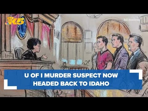 BREAKING: Idaho murder suspect now on his way back to Idaho