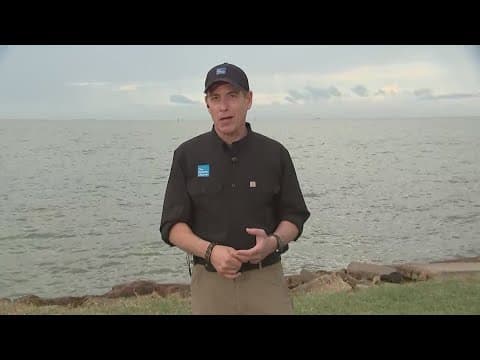 Tropical Storm Beryl: Conditions in Port Lavaca still calm as Beryl approaches Texas coast