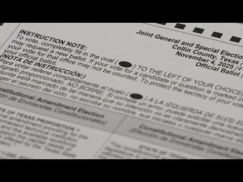 Collin County voters return to familiar hand-marked paper ballots this November