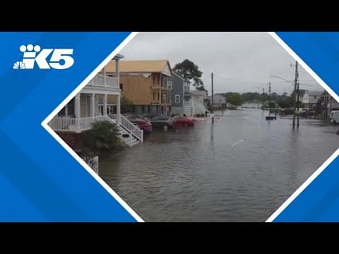 Powerful Nor'easter moves up east coast
