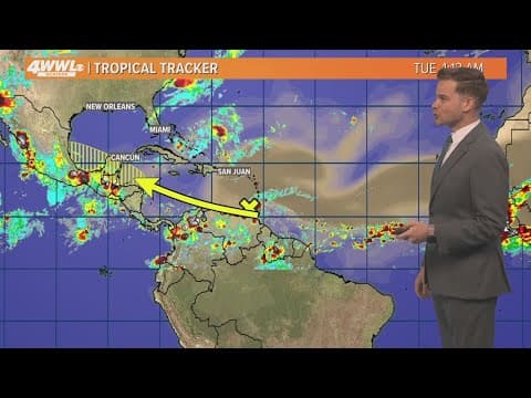 Tuesday, 6 am Tropical Update: Tropical wave could develop
