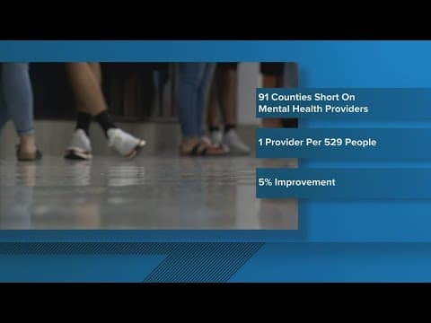 Indiana has the 10th highest rate in the country for kids at risk for depression