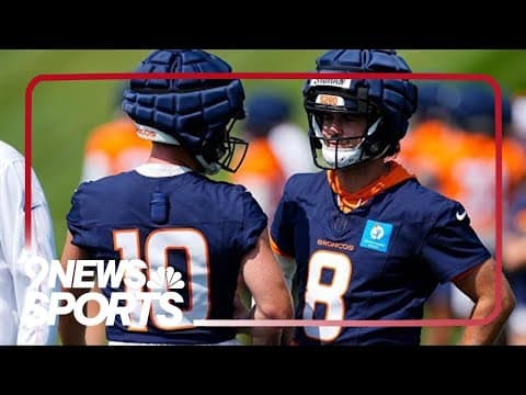 Bo Nix leading race for Broncos starting QB job