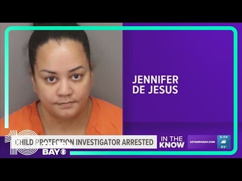 Child Protection Investigator arrested for falsifying records in a child abuse investigation in St.