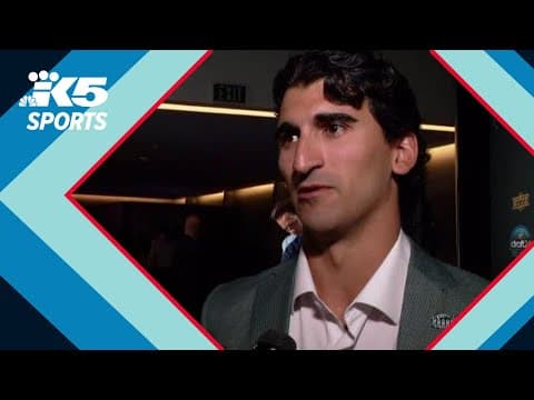 Seattle Kraken's Matty Beniers talks 2024 NHL Draft