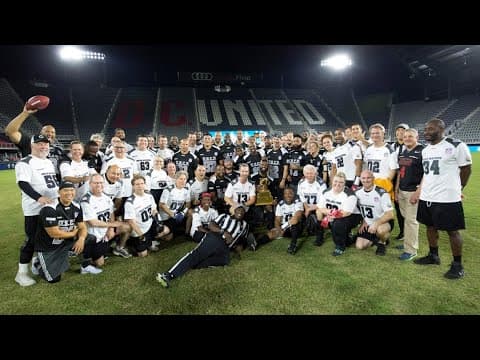 Former NFL Stars team up with Congress and Capitol Police for the Congressional football game