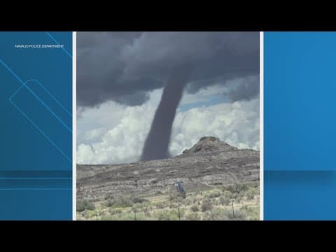 Tornado reported in Utah Navajo Nation, damages homes but no injuries