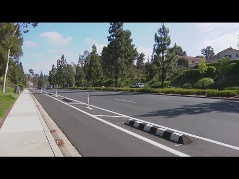 Vista removes bike lane barriers after driver backlash