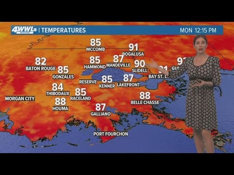 New Orleans Weather: A break in humidity is on the way