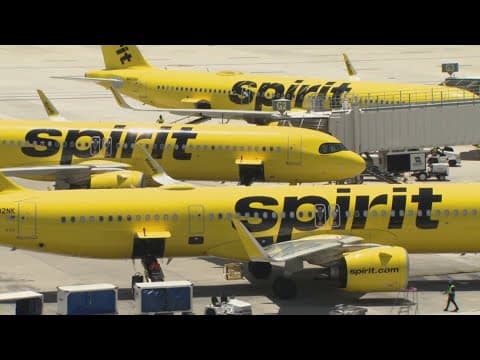 Spirit Airlines ending service this week to nearly a dozen cities