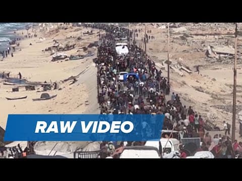 RAW VIDEO | Gaza Peace Deal Reaction: Thousands return home