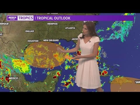 Saturday afternoon Tropical update: Undefined system expected to move into Gulf
