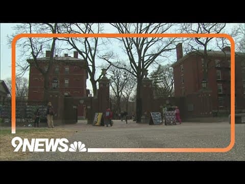 Harvard sues Trump over $2.2B grant freeze