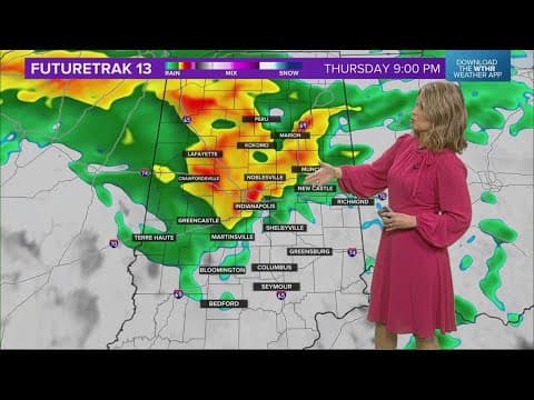 Live Doppler 13 Forecast | 5 p.m. update, Jan. 25, 2024