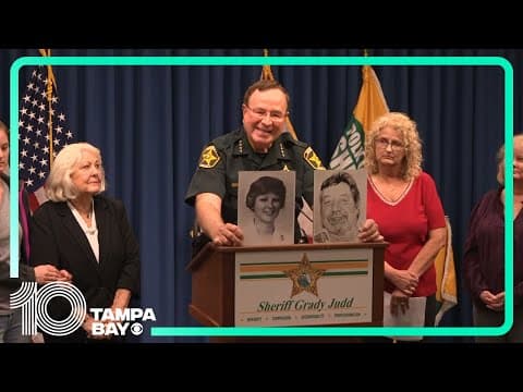 Polk County sheriff discusses cold case solved after 37 years