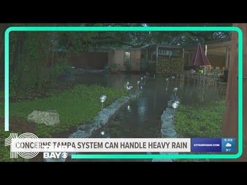 Tampa neighbors concerned about stormwater system's ability to handle rain