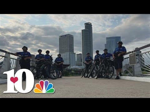 Knoxville police officers help at RNC