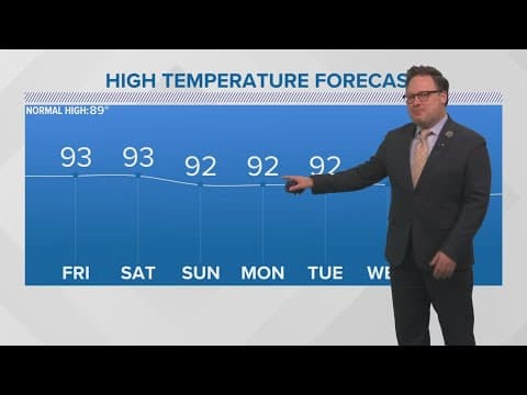 New Orleans Weather: Less humid, but hot heading into the weekend