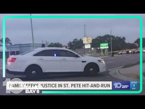 St. Pete family pleads driver responsible for deadly hit-and-run to come forward