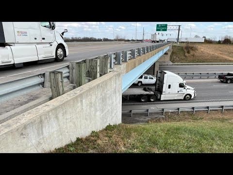 Motorcyclist in critical condition after crash during pursuit on I-65