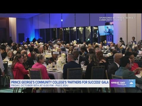 Prince George’s Community College celebrates higher education with 'Partners for Success' gala