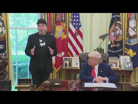 President Trump and Elon Musk feud on social media