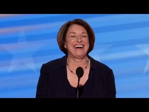 Sen. Amy Klobuchar full speech at 2024 DNC (Aug. 21, 2024)
