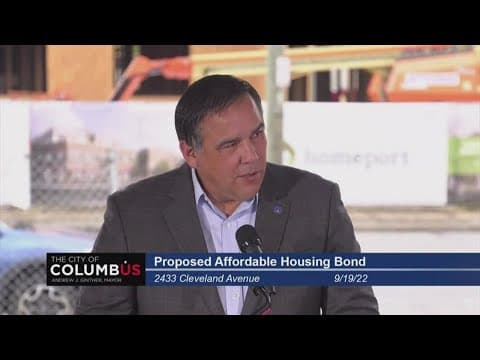 Ginther outlines plan for proposed $200 million affordable housing bond