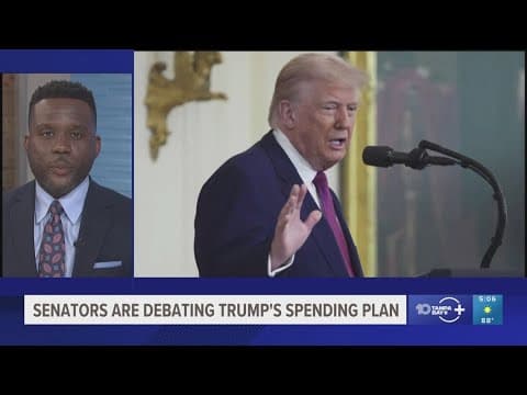 Senators hunker down for long day of votes on Trump’s big bill of tax breaks and spending cuts