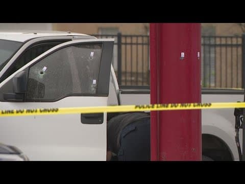 Man dies outside north Houston gas station during shootout with robbery suspects