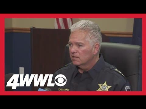 Watch: Sheriff talks about sexual assault, chase, crash incident that started in St. Bernard Parish